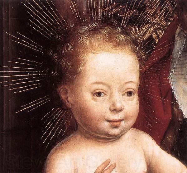 Hans Memling Standing Virgin and Child France oil painting art
